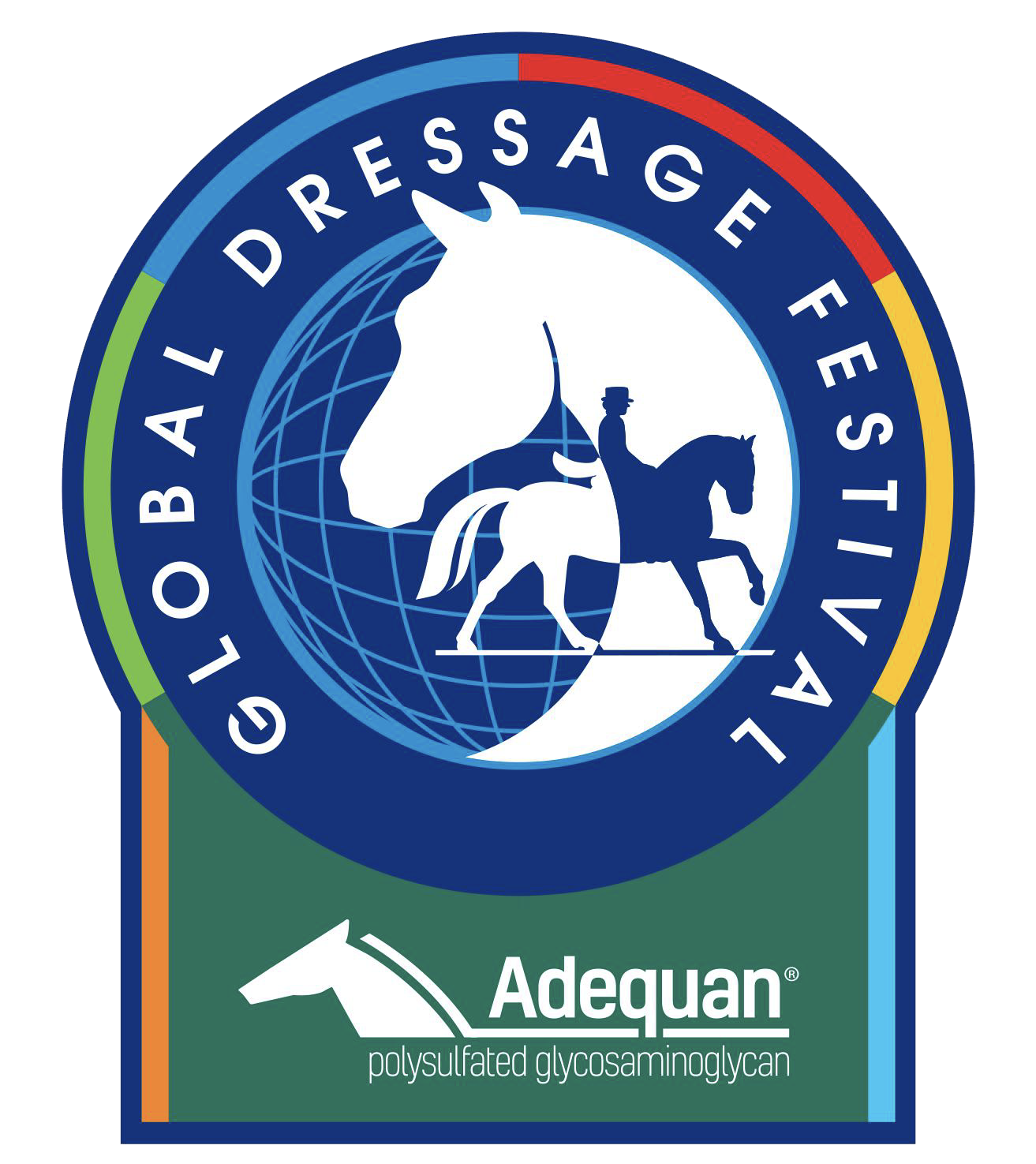Global
                                    Dressage Festival (AGDF) logo